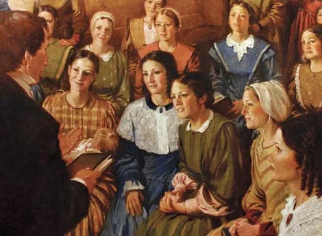 The 1890 Manifesto that ended plural marriage in the LDS Church