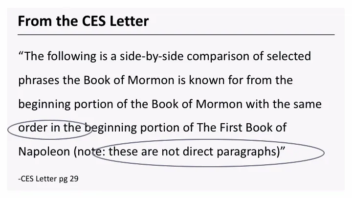 CES Letter Debunking — examining critiques of the Book of Mormon and LDS Church doctrine