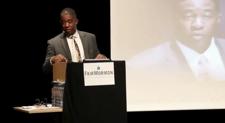 Marvin Perkins speaking about race and the priesthood in Mormonism