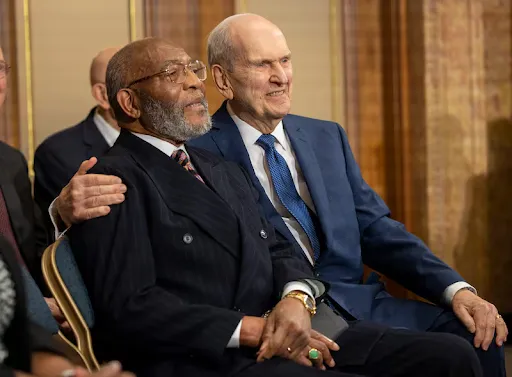 NAACP logo representing the partnership between NAACP and the Mormon Church