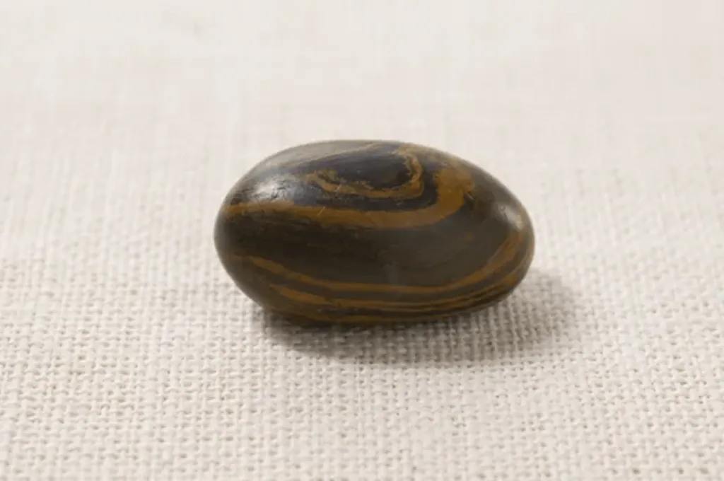 Banded jasper seer stone used in Book of Mormon translation