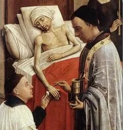 Religious anointing practice