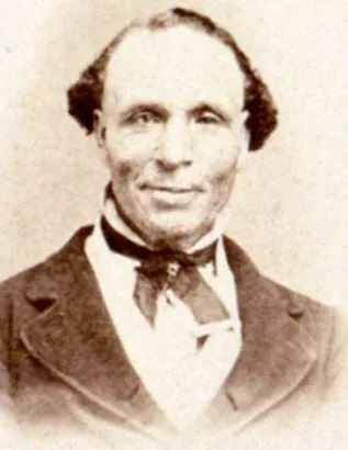 Portrait of Elijah Able, an early Black Mormon priesthood holder