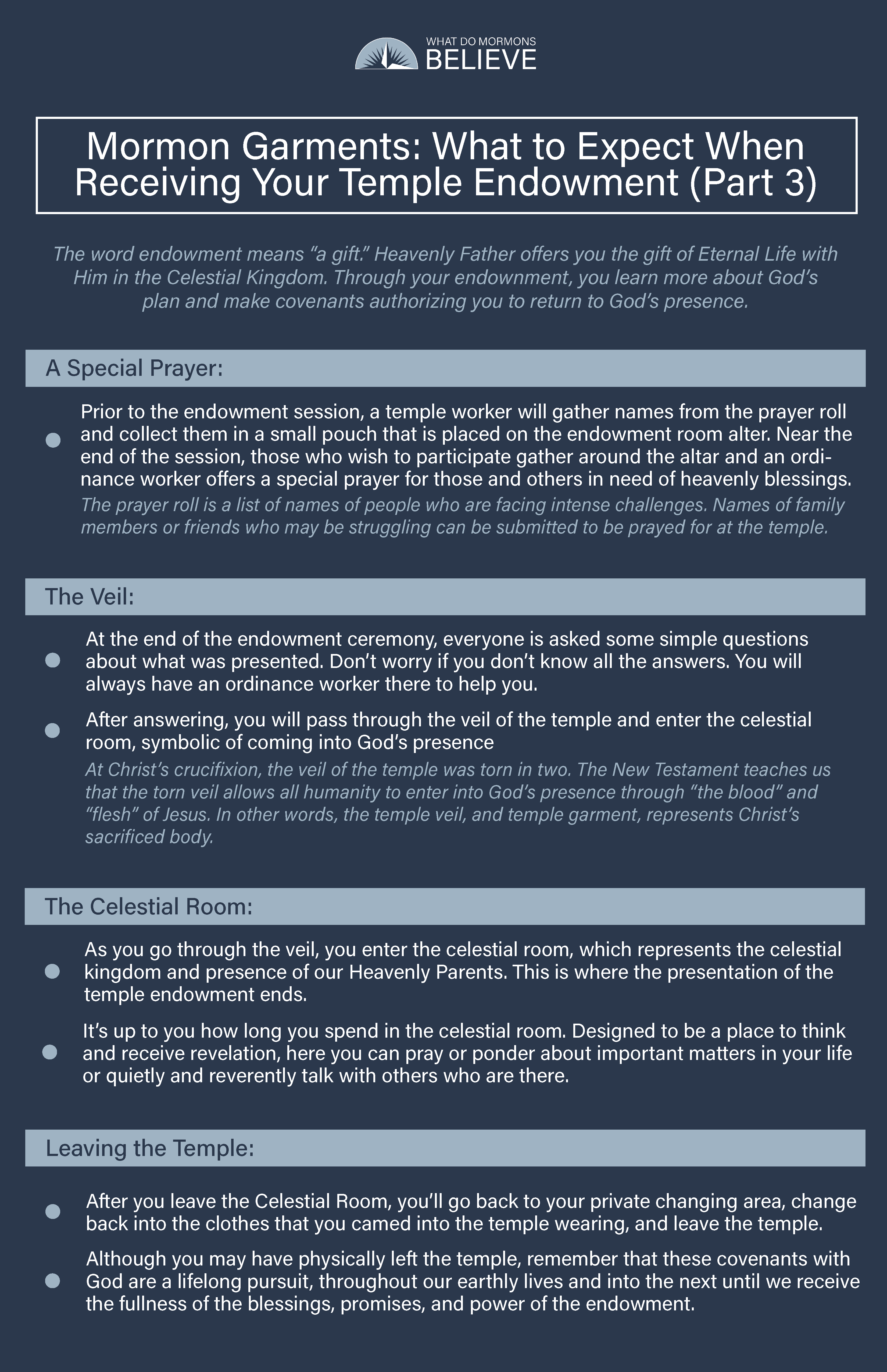 Mormon Garments What to Expect When Receiving Your Temple Endowment (Part 3) Mormonism Explained